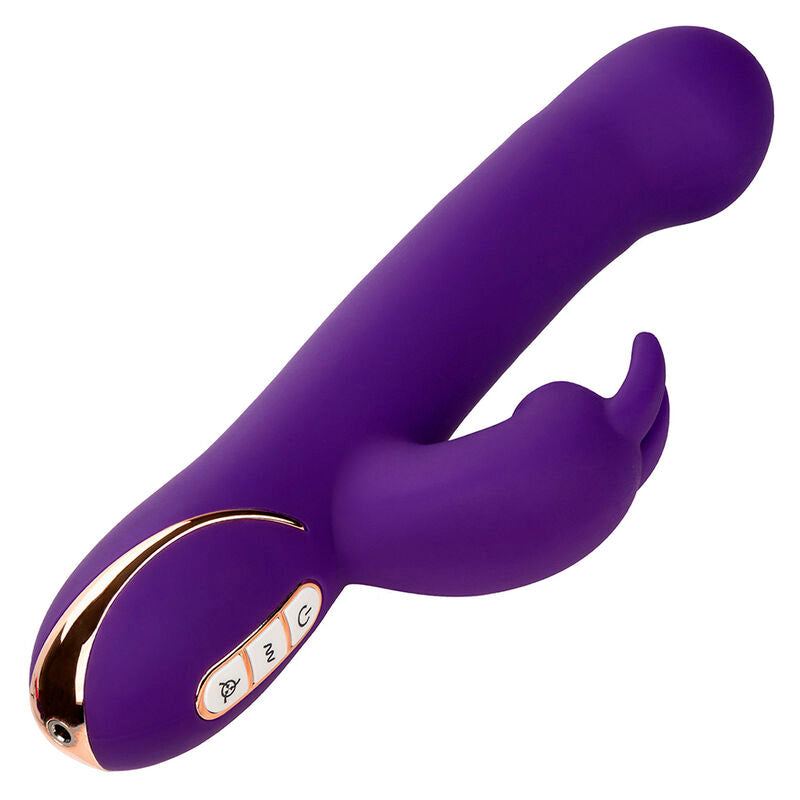 CALEXOTICS - JACK RABBIT VIBRATOR AND STIMULATOR 7 VIBRATION LEVELS AND STIMULATING WAVES BLUE