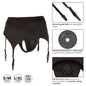 CALEXOTICS - BOUNDLESS THONG WITH GARTER S/M