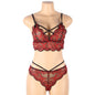 SUBBLIME - SET TWO PIECES SET LACE TOP AND PANTIES S/M