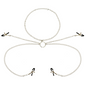 OHMAMA FETISH 4 NIPPLE CLAMPS WITH CHAIN NECKLACE