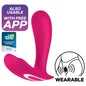 SATISFYER - TOP SECRET VIBRATOR PINK