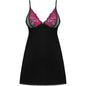 OBSESSIVE - ROSENTY CHEMISE & THONG XS/S