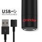 ONINDER - BERLIN BULLET VIBRATOR BLACK 9 MODES 8.5 X 2 CM - FREE APP
