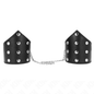 KINK - BLACK POINT STYLE WRISTBANDS WITH CHAIN ADJUSTABLE 17-23 CM X 8.5 CM