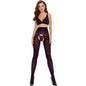 PASSION - TIOPEN 025 TIGHTS CROTCHLESS BLACK 3/4 40 DEN