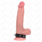 KINK - LEATHER PENIS RING WITH SPIKES 21.5 X 1.6 CM