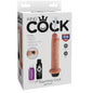 KING COCK - 17.8 CM SQUIRTING DILDO