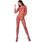 PASSION - WOMAN BS068 BODYSTOCKING BLACK ONE SIZE